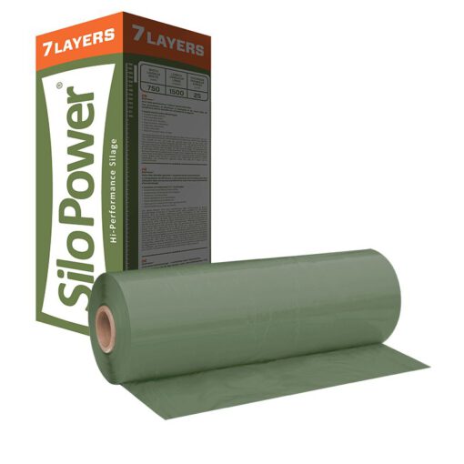 landbouwfolie-balen folie-silopower-wikkelfolie-donkergroen-7-laags