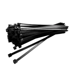 Tiewraps - kabelbinders - zip ties - zwart - 100 stuks